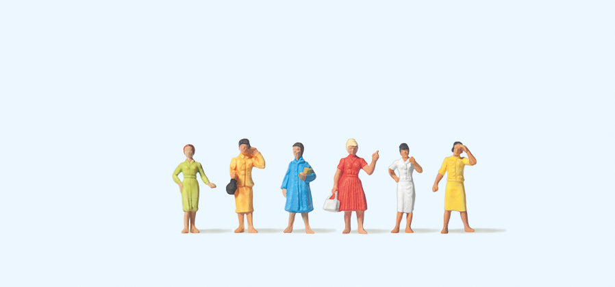 Preiser Women (6) Figure Set PR79024