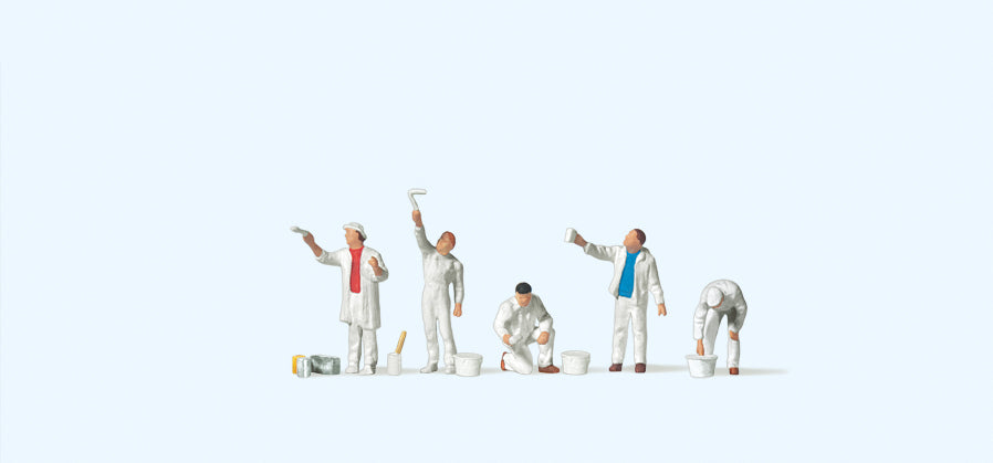Preiser Decorators (5) Figure Set PR79176