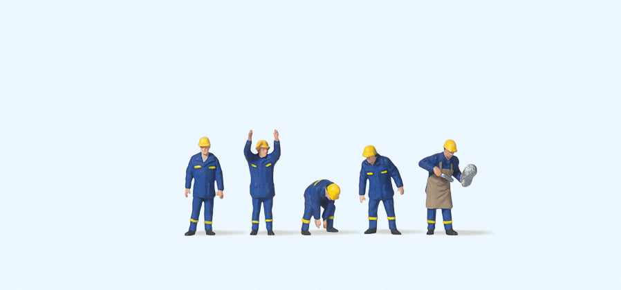 Preiser THW Emergency Services (5) Figure Set PR79181