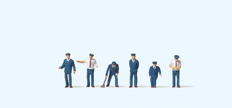 Preiser Japanese Railway Personnel (6) Figure Set PR79207