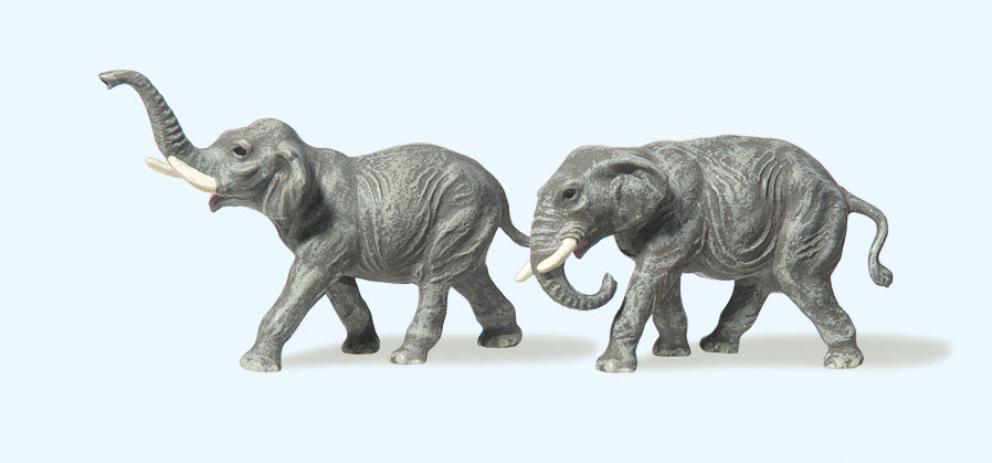 Preiser Circus Elephants (2) Figure Set PR79710