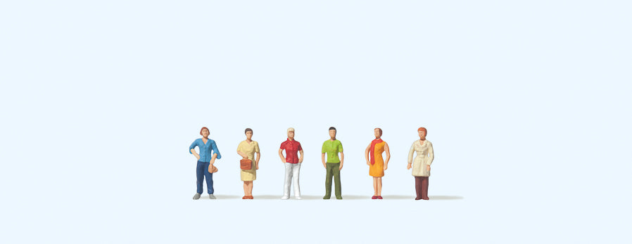 Preiser Women Standing (6) Figure Set PR80915