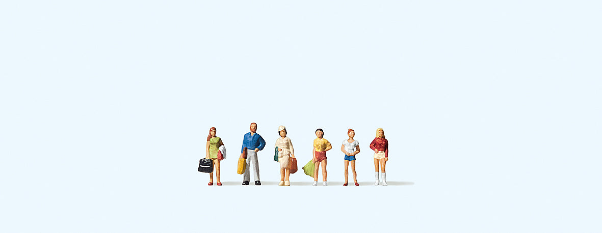 Preiser Young People (6) Figure Set PR88522