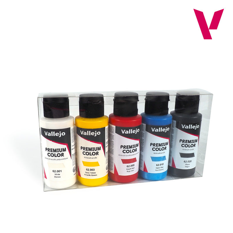 AV Vallejo Premium Color - 60ml Set Opaque (5x60ml)