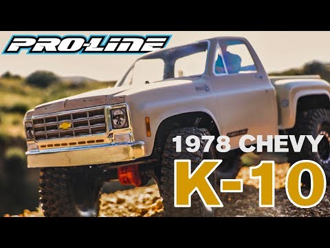 Pro-line Racing 1/10 1978 Chevy K-10 Clear Body 12.3" (313Mm) Wheelbase Craw G-PRO3522-00