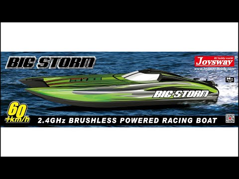 Joysway Big Storm Catamaran V3 Racing Boat W/O Batt/Charger JY8303 2