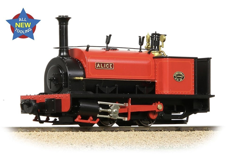 Narrow Gauge Quarry Hunslet 0-4-0st 'Alice' Dinorwic Quarry Red 71-025