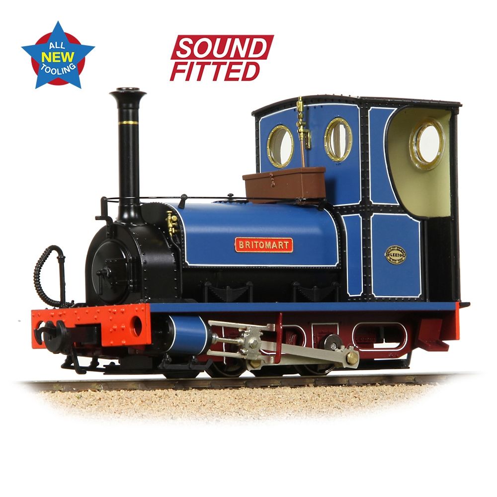 Narrow Gauge Quarry Hunslet 0-4-0ST 'Britomart' Pen-yr-Orsedd Quarry Blue 71-026SF