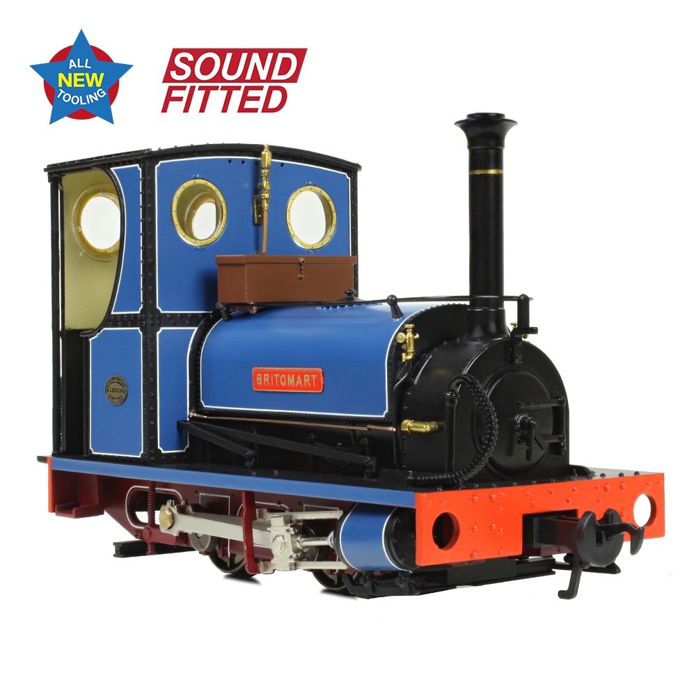 Narrow Gauge Quarry Hunslet 0-4-0ST 'Britomart' Pen-yr-Orsedd Quarry Blue 71-026SF