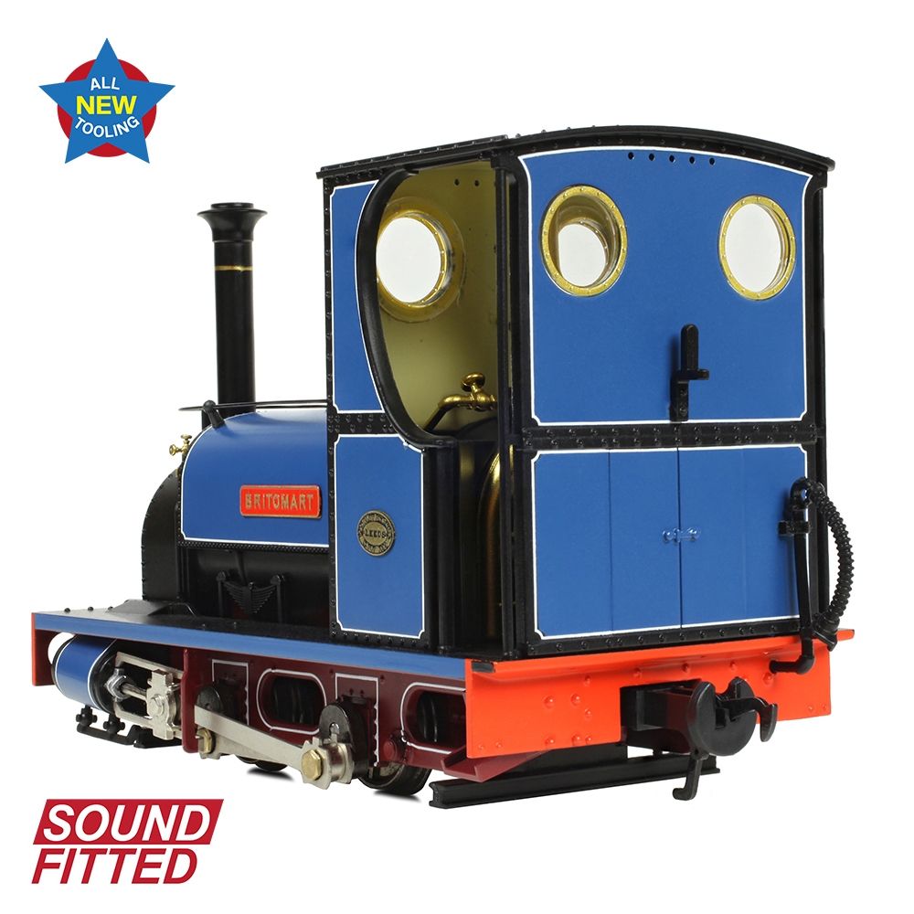 Narrow Gauge Quarry Hunslet 0-4-0ST 'Britomart' Pen-yr-Orsedd Quarry Blue 71-026SF