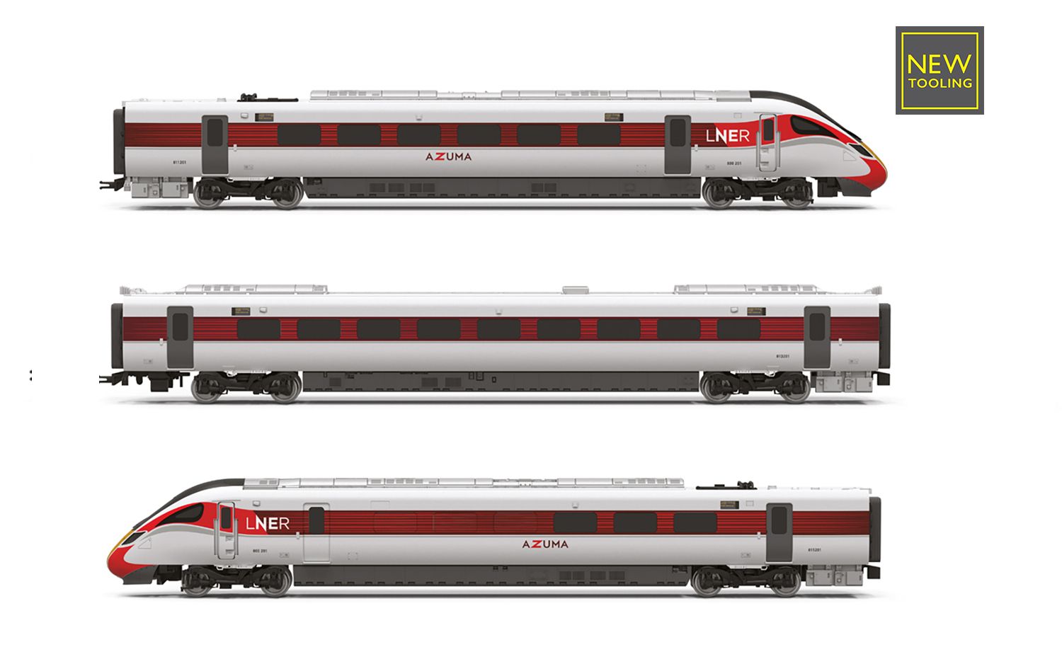 Hornby LNER Azuma High Speed Train Set R1288M 1