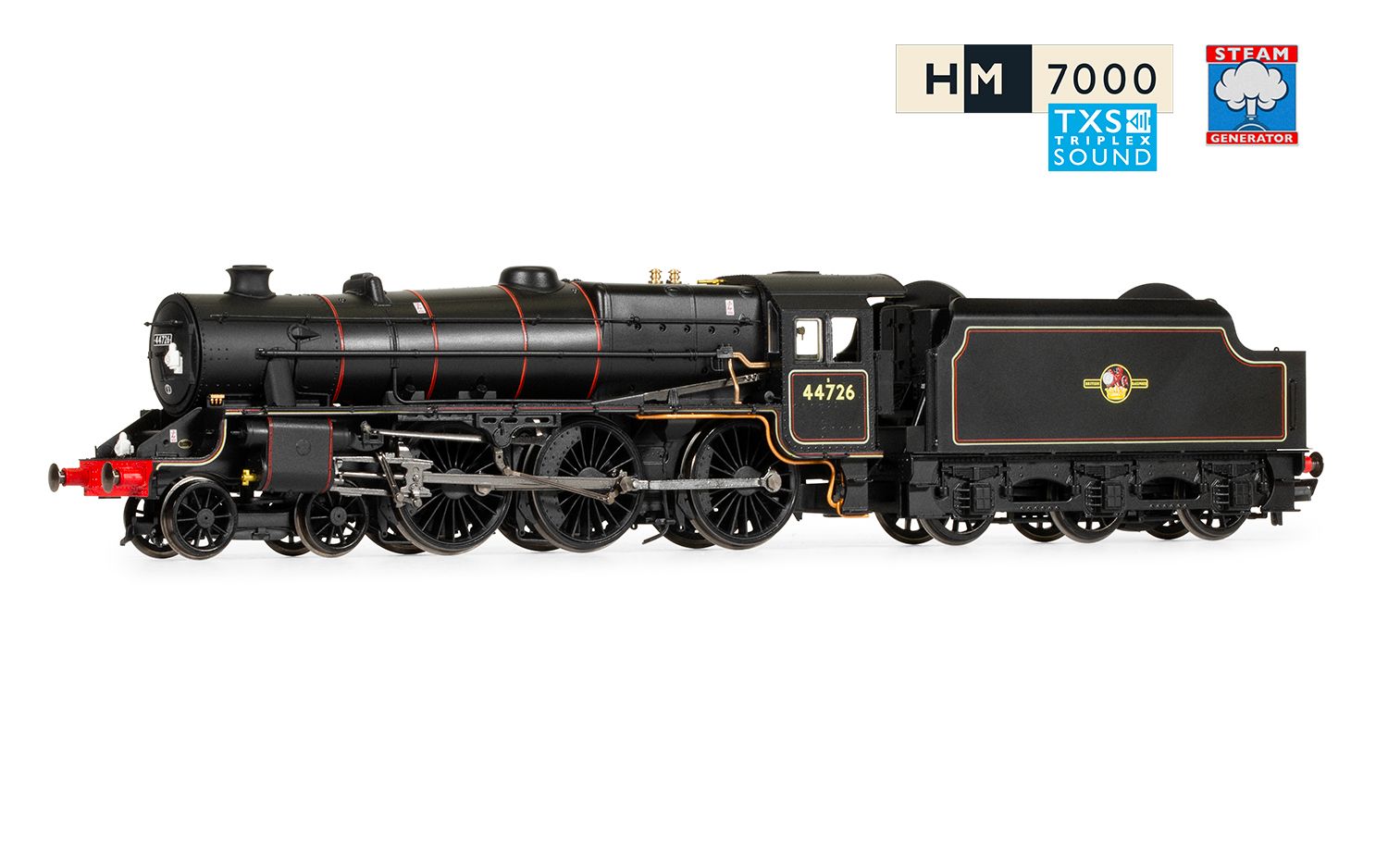 BR, Stanier 5MT 'Black 5', 4-6-0, 44726 With Steam Generator - Era 5