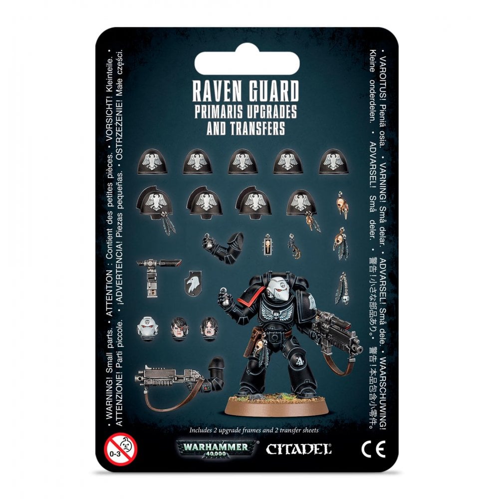 Space Marines: Raven Guard Primaris Upgrade & Transfers