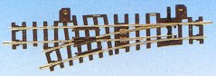 Roco Narrow Gauge Left Hand Turnout RC32409