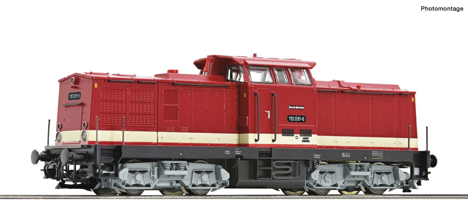 Roco DR BR110 Diesel Locomotive IV (DCC-Sound) RC36339