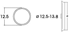 Roco DC Traction Tyres 12.5-13.8mm (10) RC40066