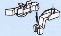 Roco Close Coupler Head with Advanced Fleischmann Uncoupler (4) RC40281