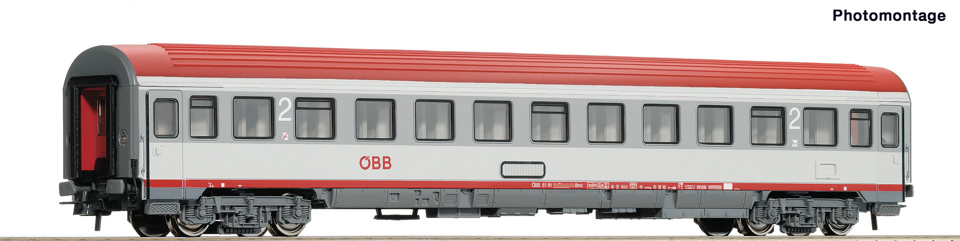 Roco Start OBB Bmz 2nd Class Eurofima Coach VI RC54164