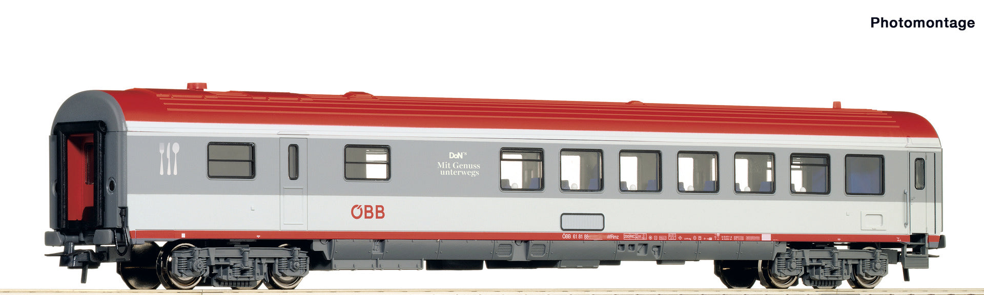 Roco Start OBB WRmz Restaurant Eurofima Coach VI RC54165
