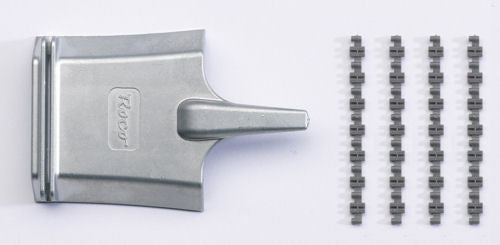 Roco Geoline Insulated Rail Joiners (28) and Tool RC61192