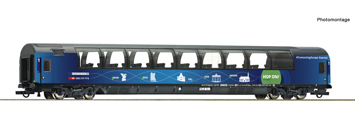 Roco SBB Apm Panorama Coach Connecting Europe Express VI RC6200015