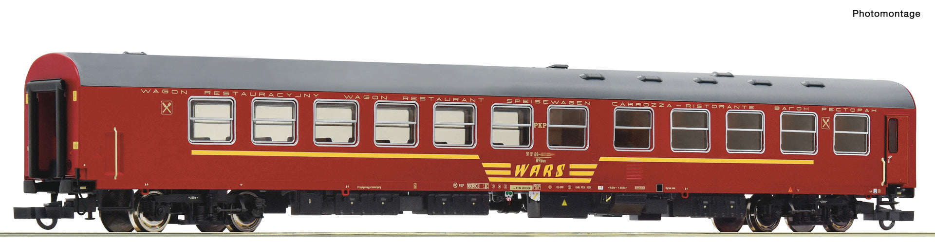 Roco PKP WRdun Dining Coach IV RC6200060