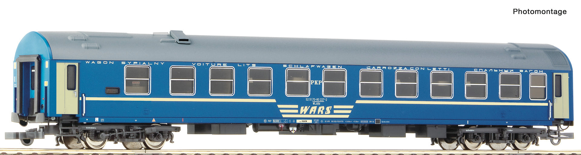 Roco PKP WLABd Sleeper Coach V RC6200062