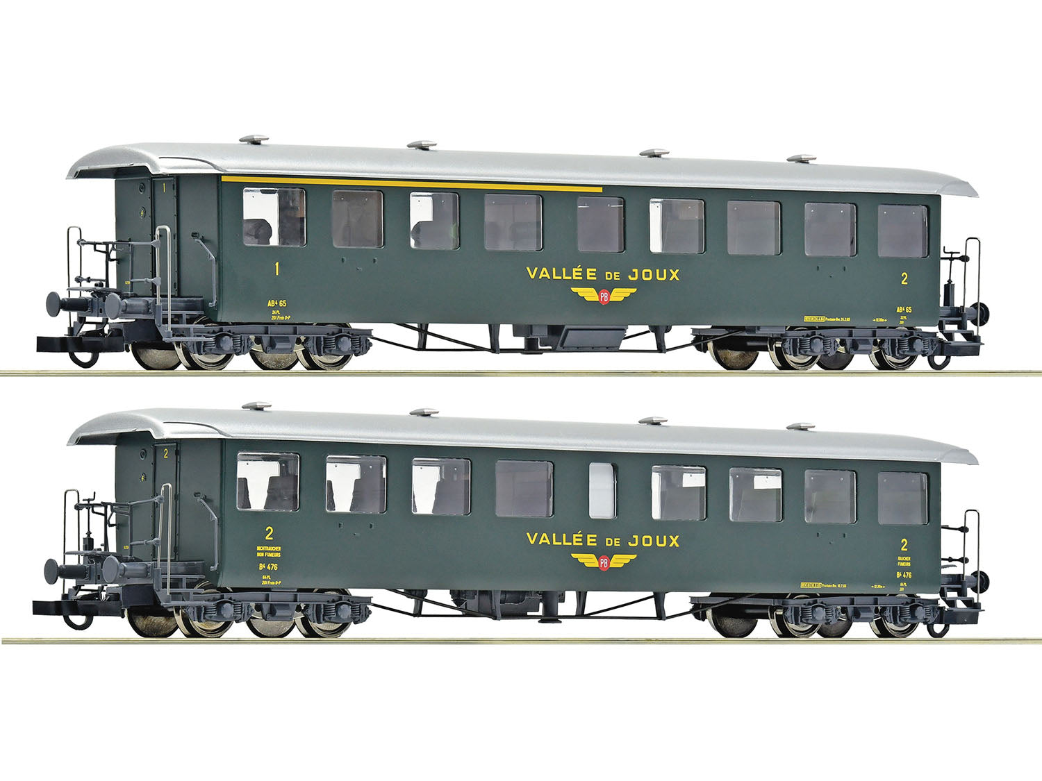 SBB AB/B Seetalbahn Coach Set (2) IV