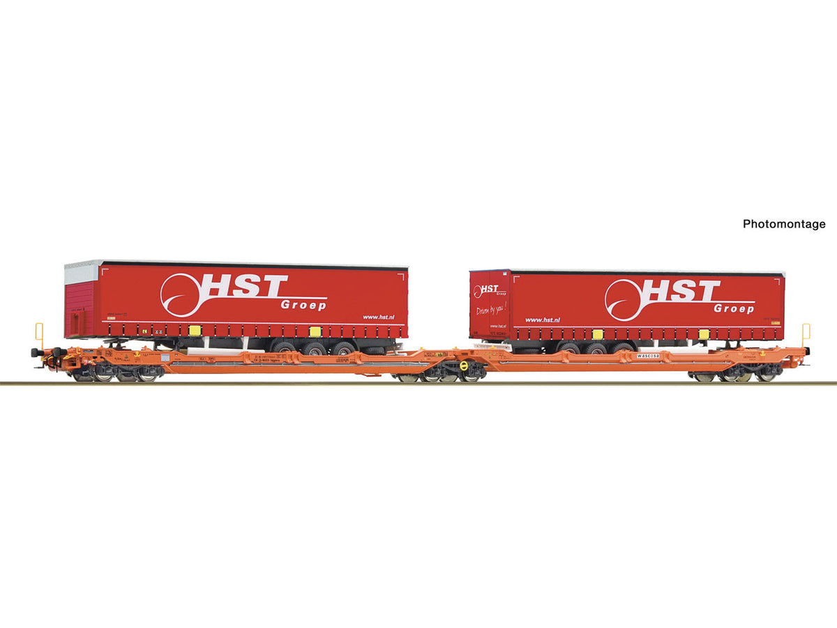 Wascosa T3000e Dbl Pocket Wagon w/HST Trailers Load VI