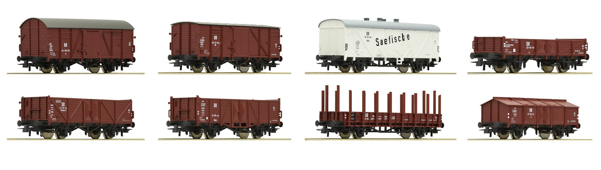 Roco Start - DR Wagon Set (8) III RC67127
