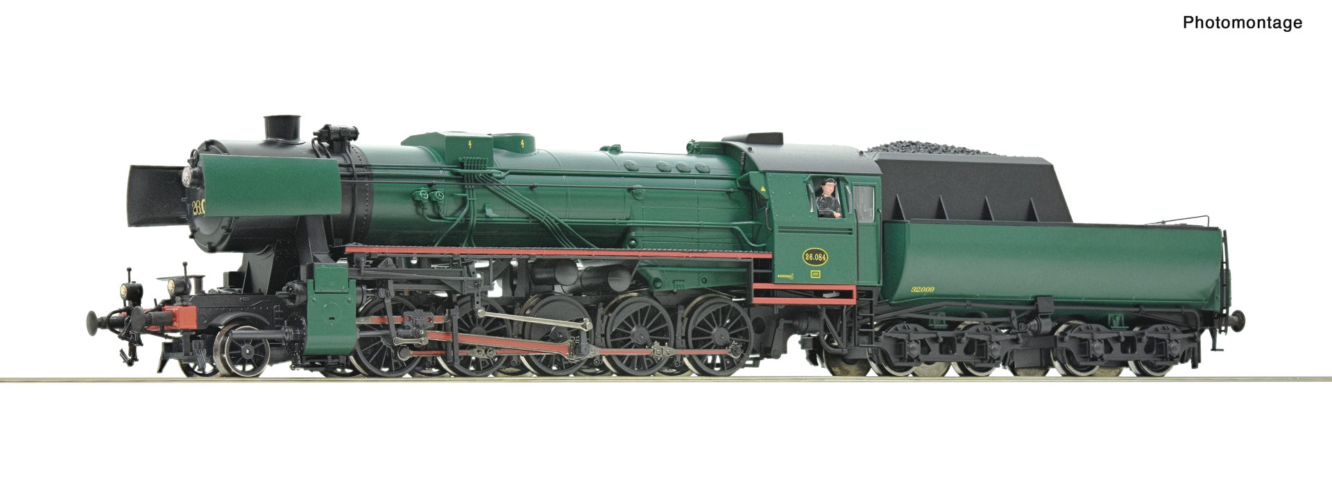 Roco SNCB 26.084 Steam Locomotive III RC70043