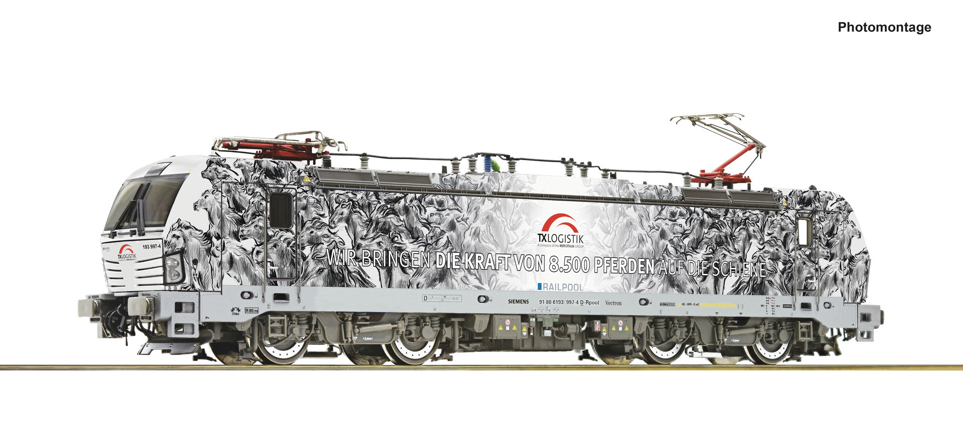 Roco TXL BR193 997 Electric Locomotive VI RC70064
