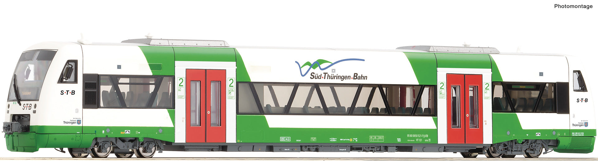 Roco STB VT121 Diesel Railcar VI RC70188