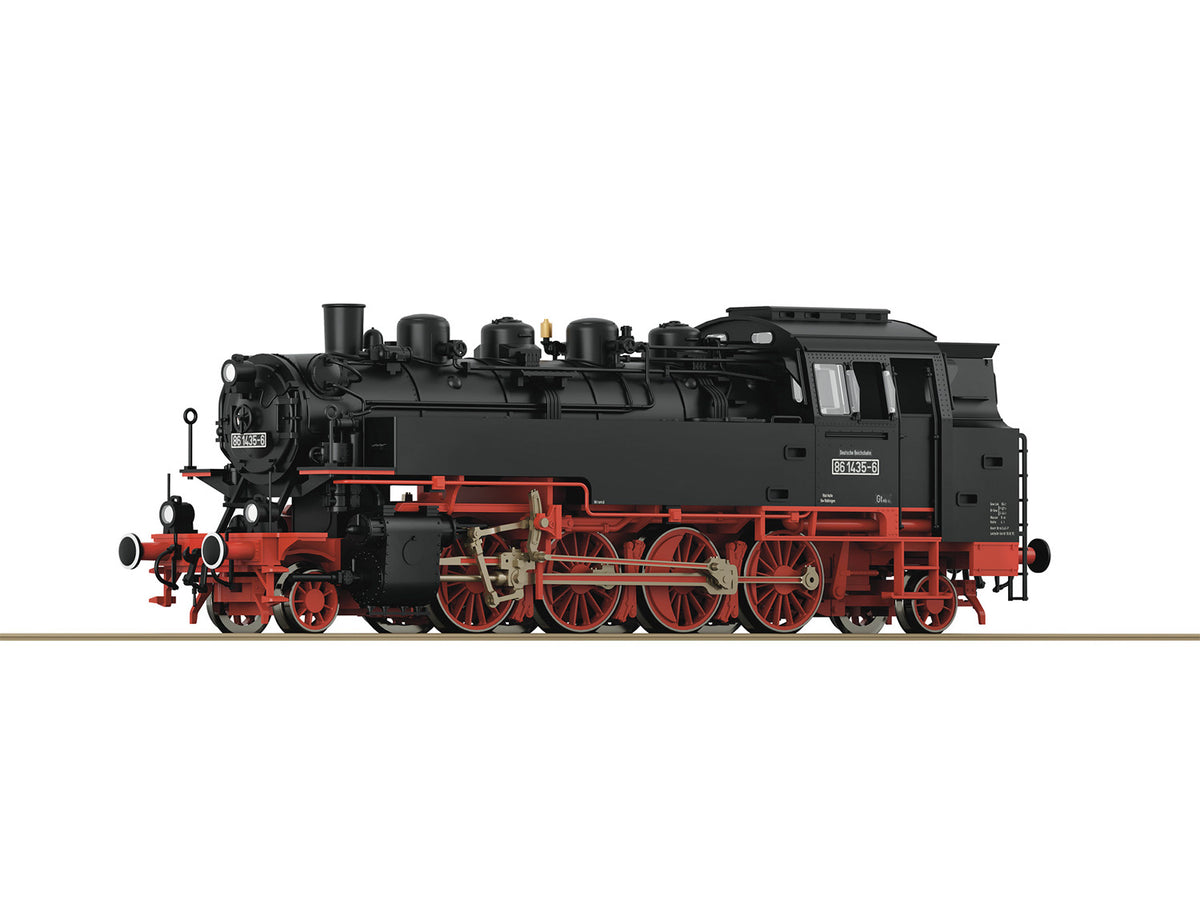 DR BR86 1435 Steam Locomotive IV