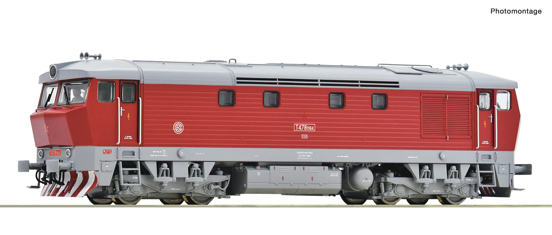 Roco CSD T478 1184 Diesel Locomotive IV RC7300028