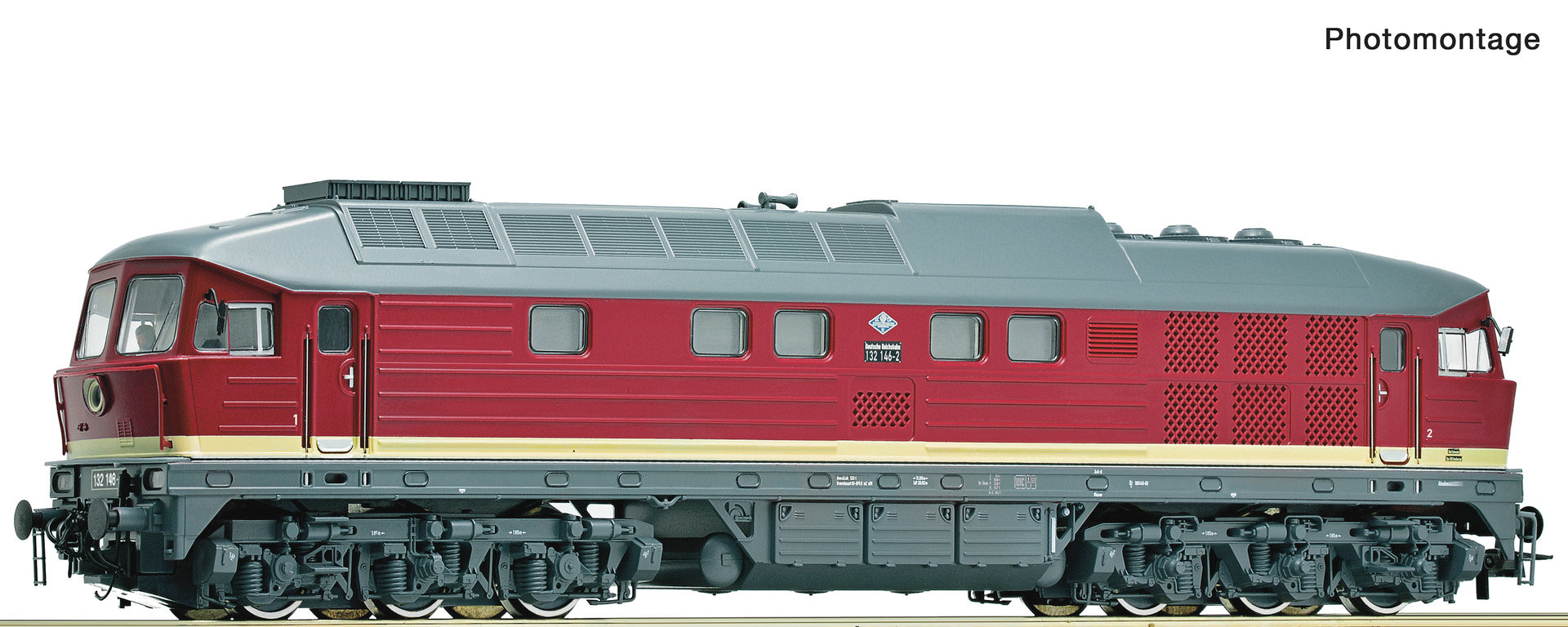 Roco DR BR132 146-2 Diesel Locomotive IV (DCC-Sound) RC7310039