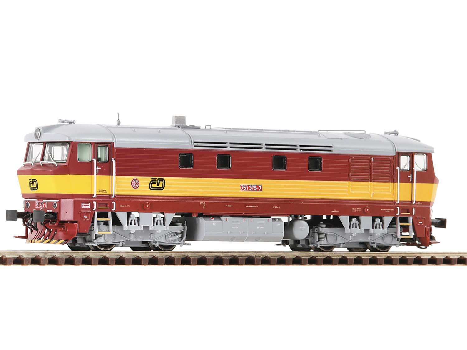 Roco CSD Rh751 375-7 Diesel Locomotive V (DCC-Sound) RC7390007
