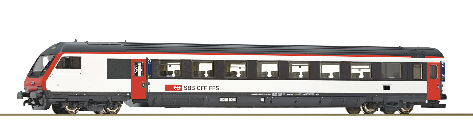 Roco SBB EW IV Bt 2nd Class Control Coach VI (DCC-Fitted) RC74478