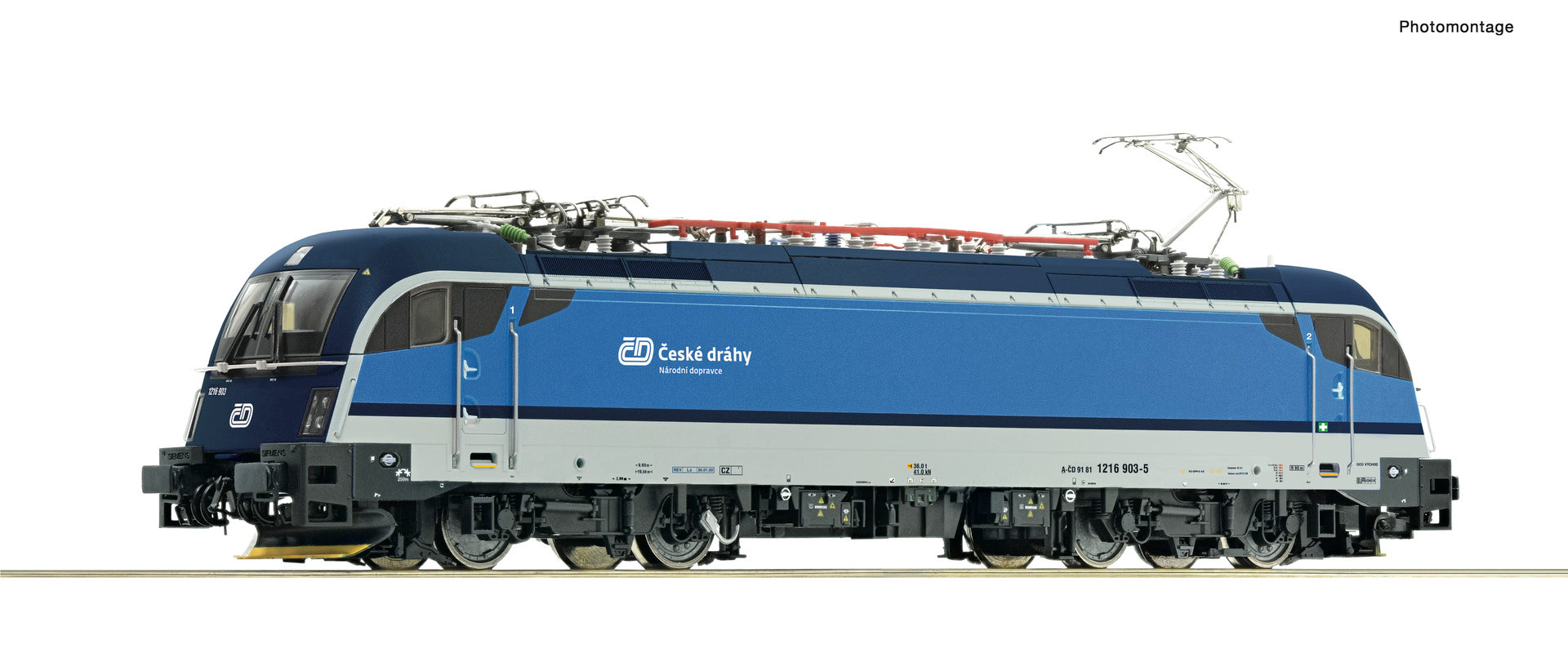 Roco CD Rh1216 903-5 Electric Locomotive VI RC7500012