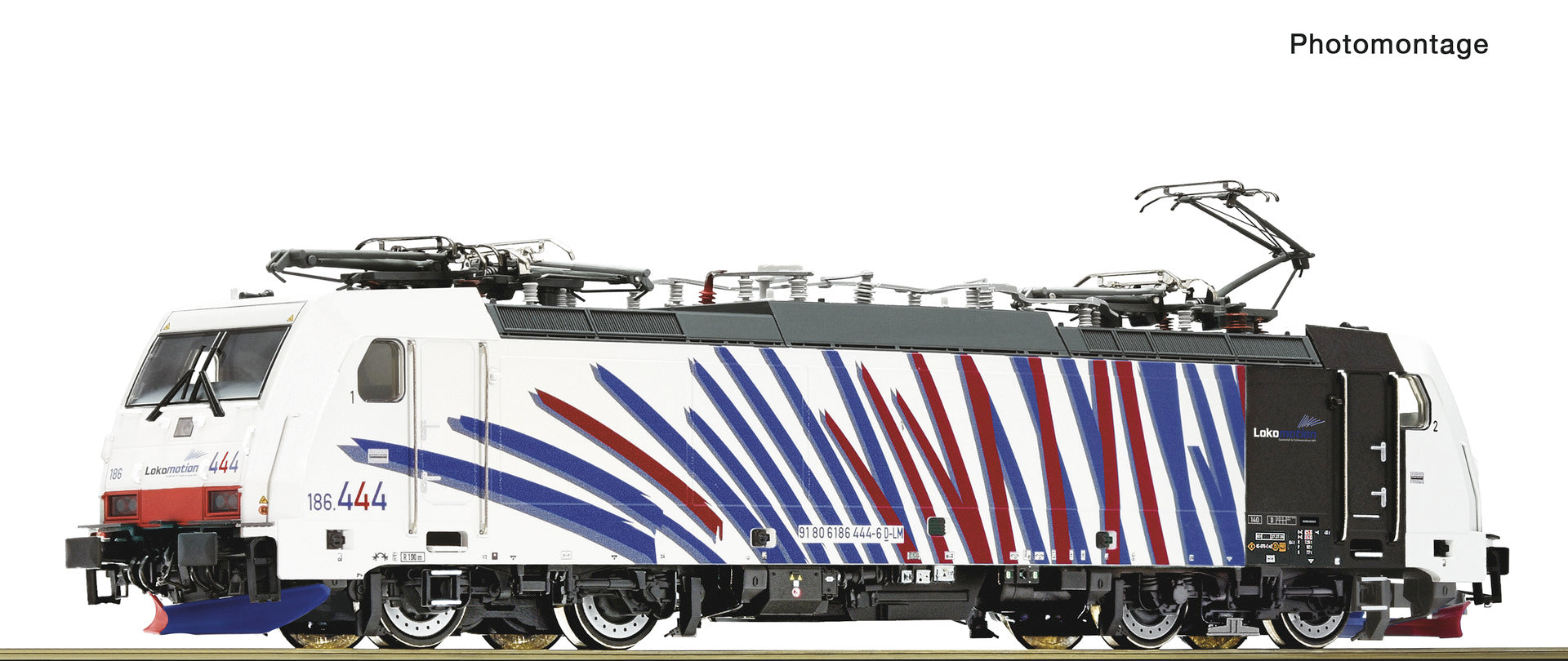 Roco Lokomotion BR186 444-6 Electric Locomotive VI RC7500074