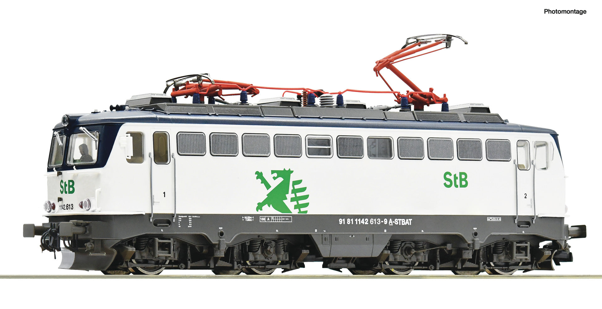 Roco StB Rh1142 613-9 Electric Locomotive VI (DCC-Sound) RC7510042