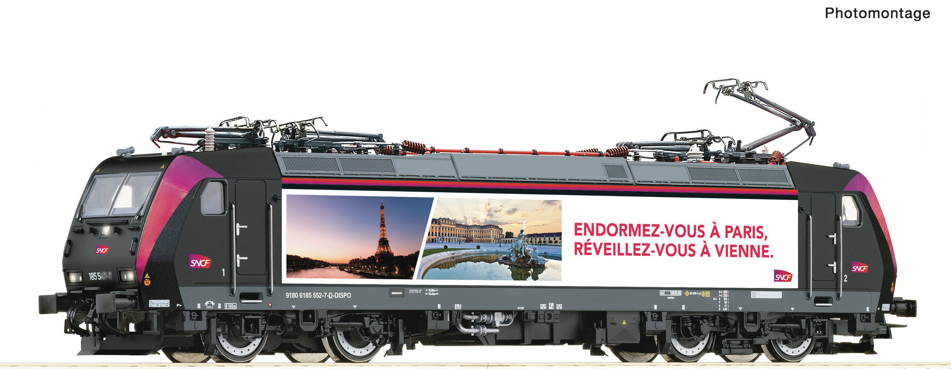 Roco SNCF 185 552-7 Electric Locomotive VI (DCC-Sound) RC7510053