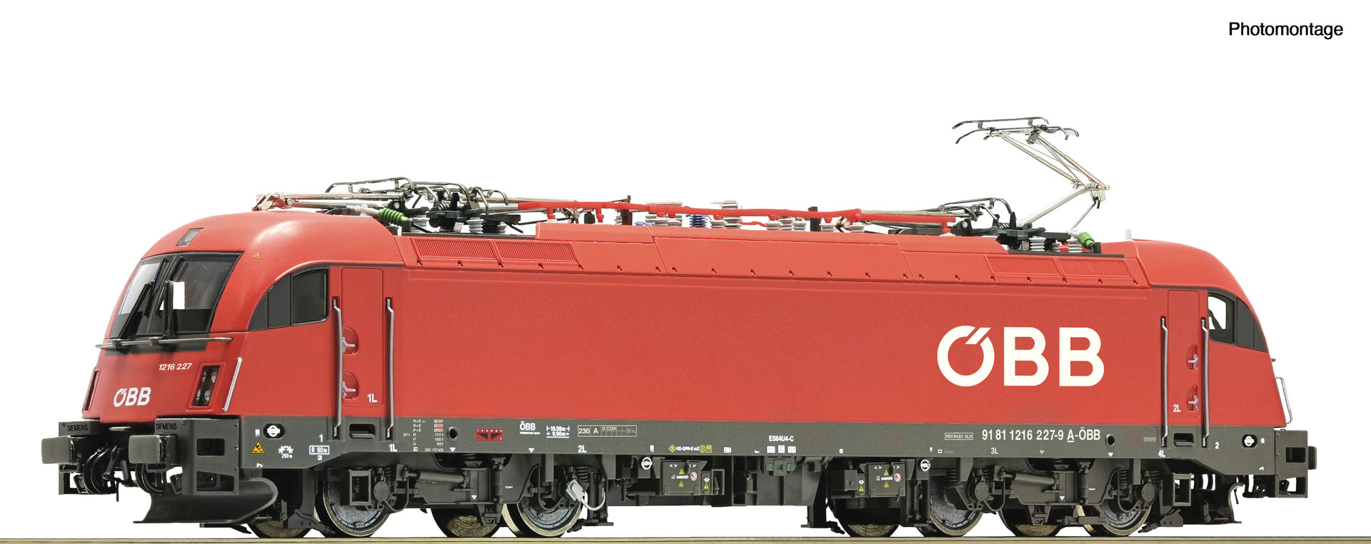 Roco OBB Rh1216 227-9 Electric Locomotive VI (~AC-Sound) RC7520032