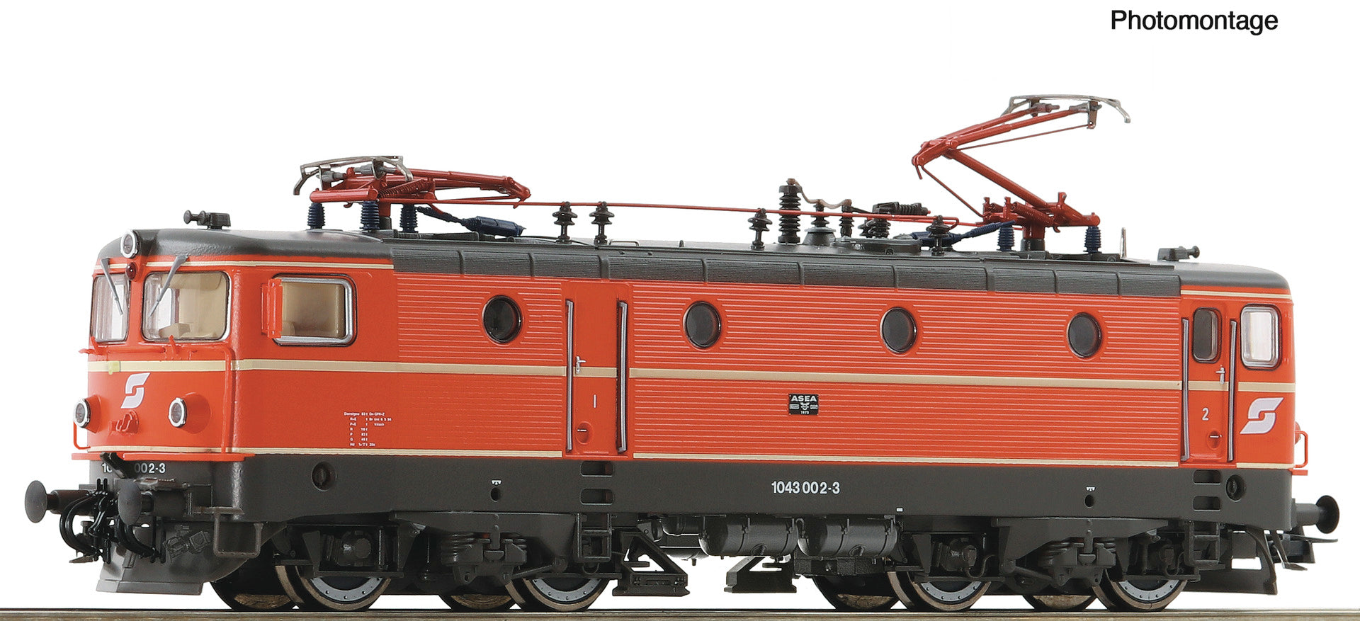 Roco OBB Rh1043 002-3 Electric Locomotive V (~AC-Sound) RC7520072
