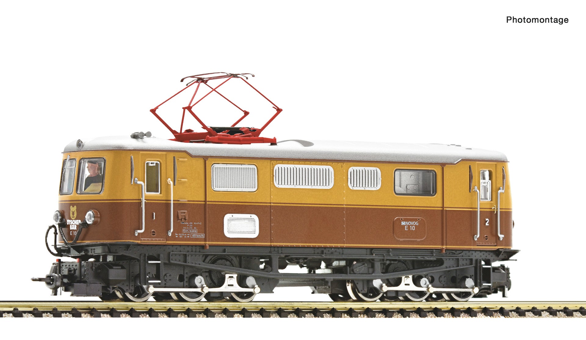 Roco Novog E10 Otscherbar Electric Locomotive VI RC7540002