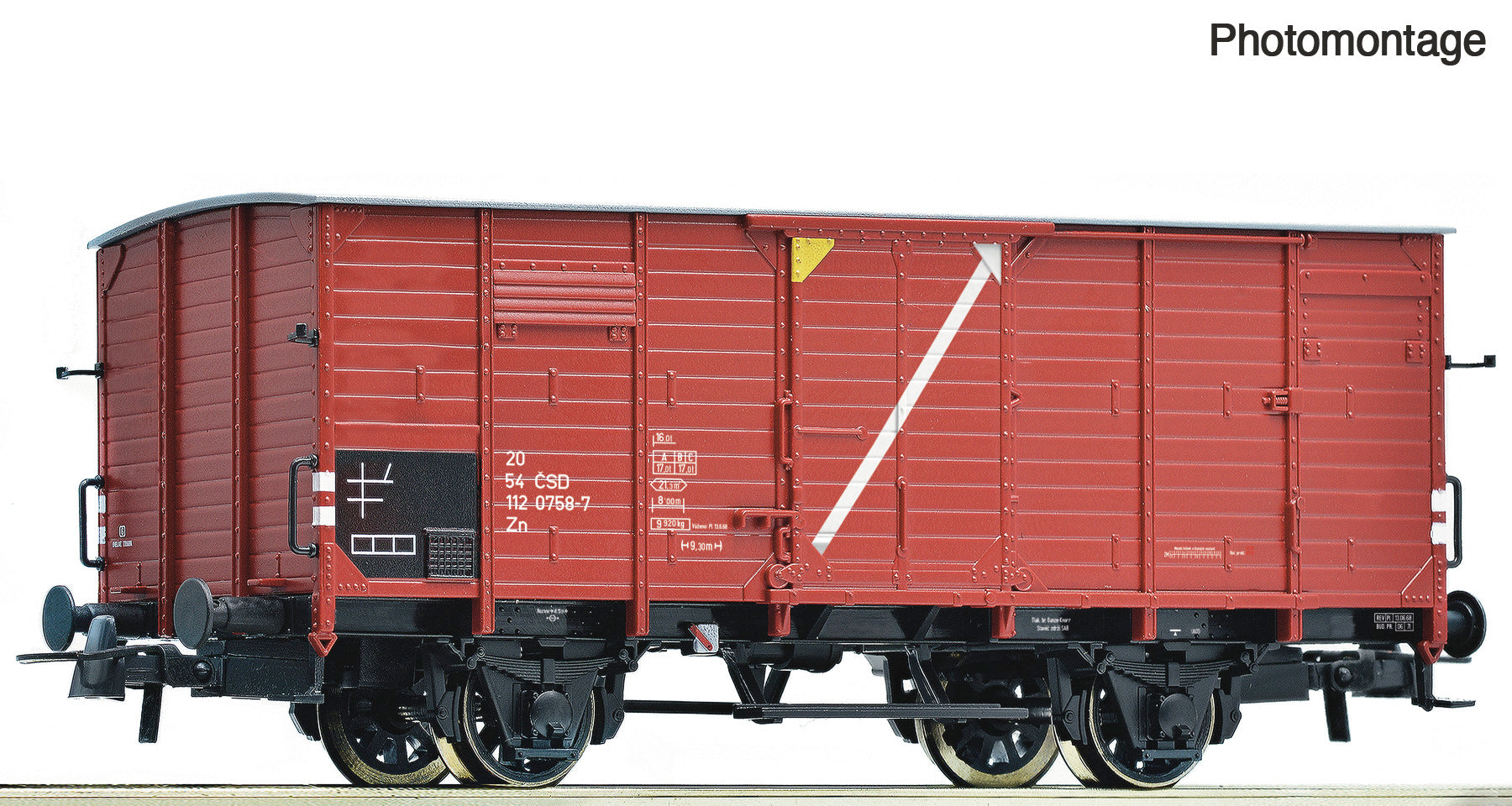 Roco CSD Zn Van IV RC76323