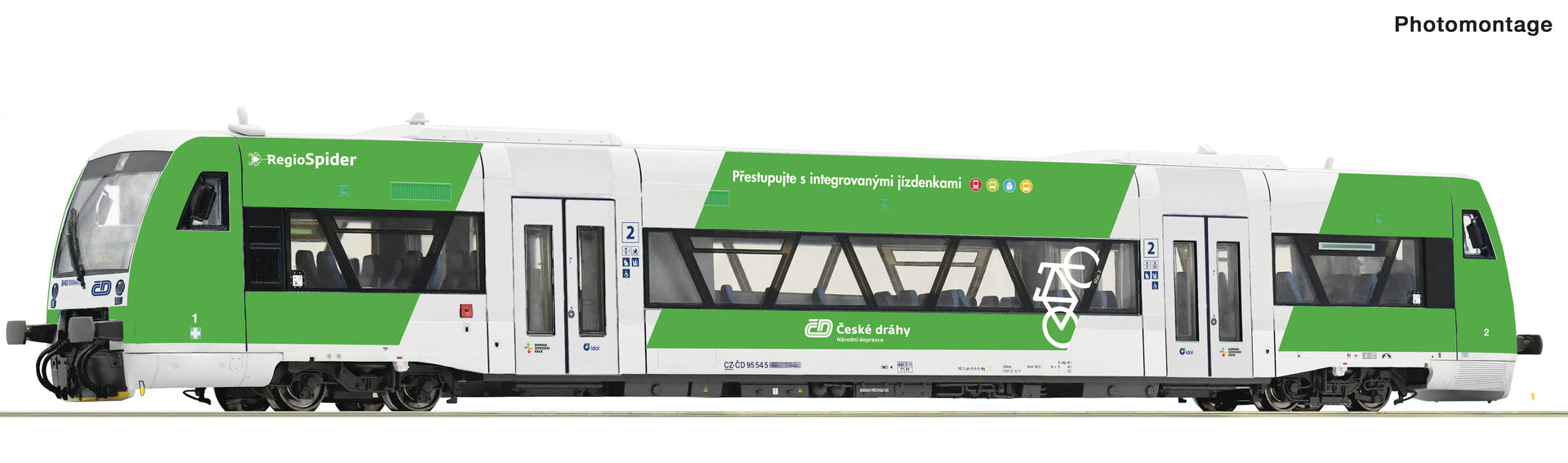 Roco CD Rh841 205-8 Diesel Railcar VI RC7700003