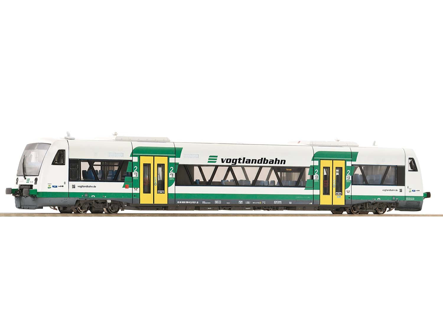 Roco Vogtlandbahn VT69 Diesel Railcar VI (DCC-Sound) RC7790003