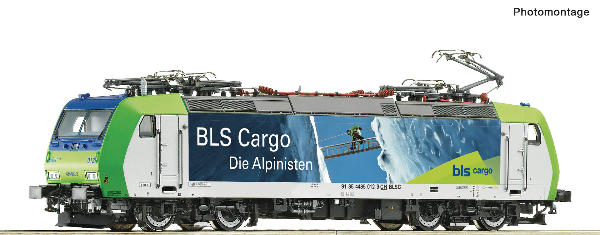 Roco BLS Cargo Re485 012-9 Electric Locomotive VI (~AC-Sound) RC78337