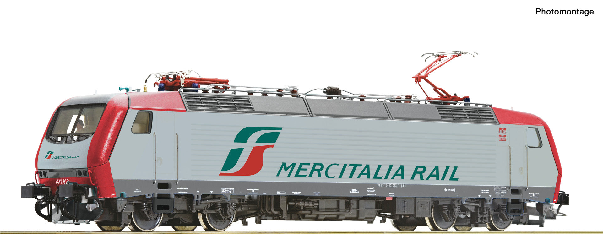 Roco Mercitalia Rail E412 013 Electric Loco VI (~AC-Sound) RC78465